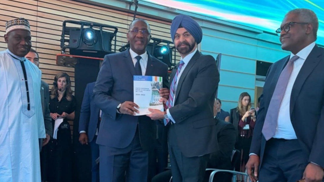 Assemblée de printemps FMI-Banque Mondiale/Initiative Water Forward : la Côte d’Ivoire présente son Pacte National pour l’Eau et s'engage à mobiliser 7,5 milliards de dollars d'ici 2030
