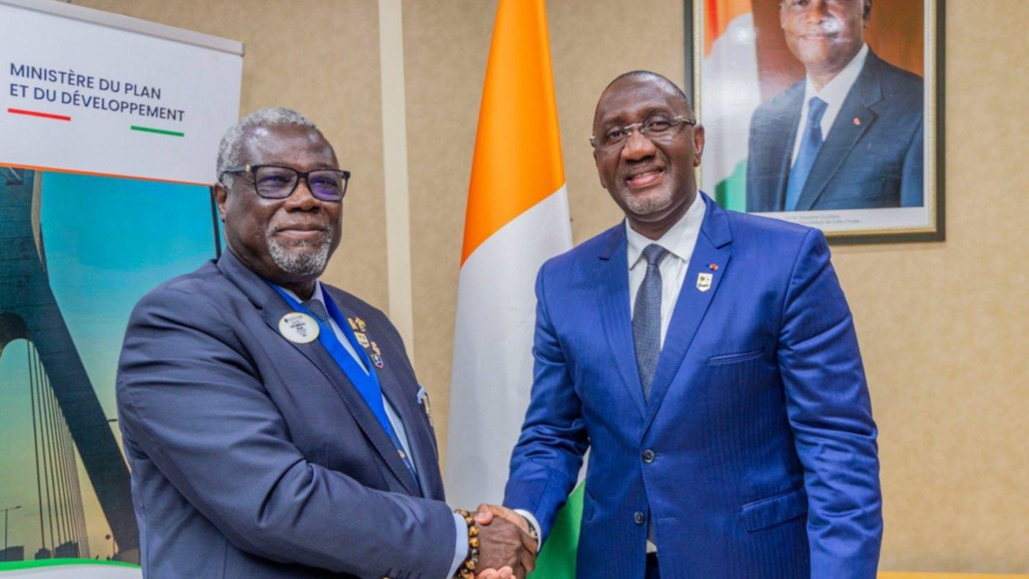 PND 2026-2030/Synergie d’actions : le Ministre Souleymane Diarrassouba reçoit le nouveau Gouverneur du District 403-A2 du Lions Club International